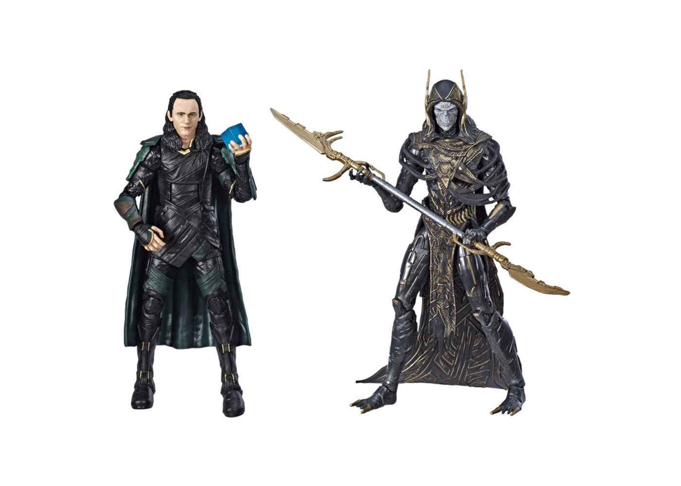 Фигурки Локи и Корвус Глэйв Марвел Legends Series Loki and Corvus Glaive Hasbro E5077