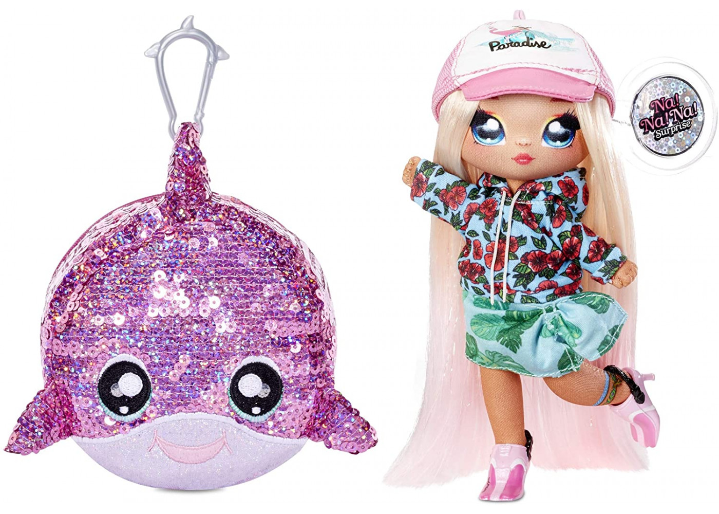Игровой набор-сюрприз Na Na Na с Куклой Криста Сплаш с Блестящей Сумочкой 2в1 Krysta Splash MGA 573760