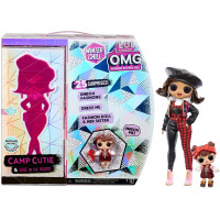 Кукла ЛОЛ Милашка Кемп с маленькой сестрой и 25 сюрпризов LOL Surprise Cutie Fashion Doll & Sister Babe in