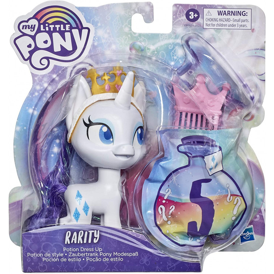 Фигурка Принцеса Рарити Моя Маленькая Пони с сюрпризом My Little Pony Rarity Princess Hasbro E9143