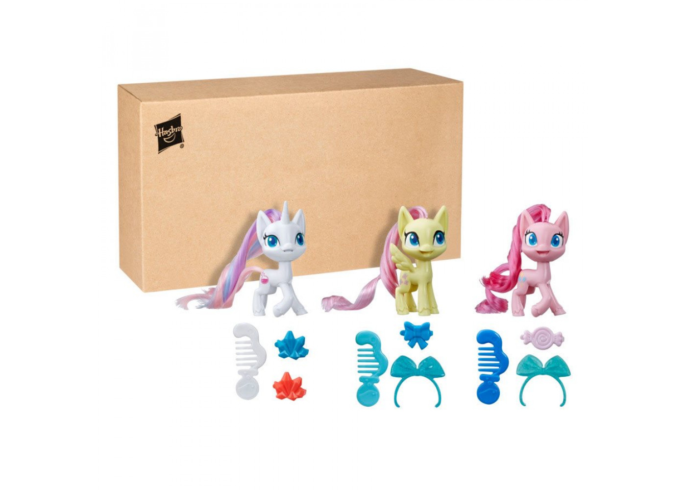 Набір 3 Поні та 15 аксесуарів My Little Pony Hasbro E9641