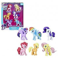 Набор из 6 Фигурок Моя Маленькая Пони My Little Pony Friendship is Magic 6 Ponies Hasbro E1970