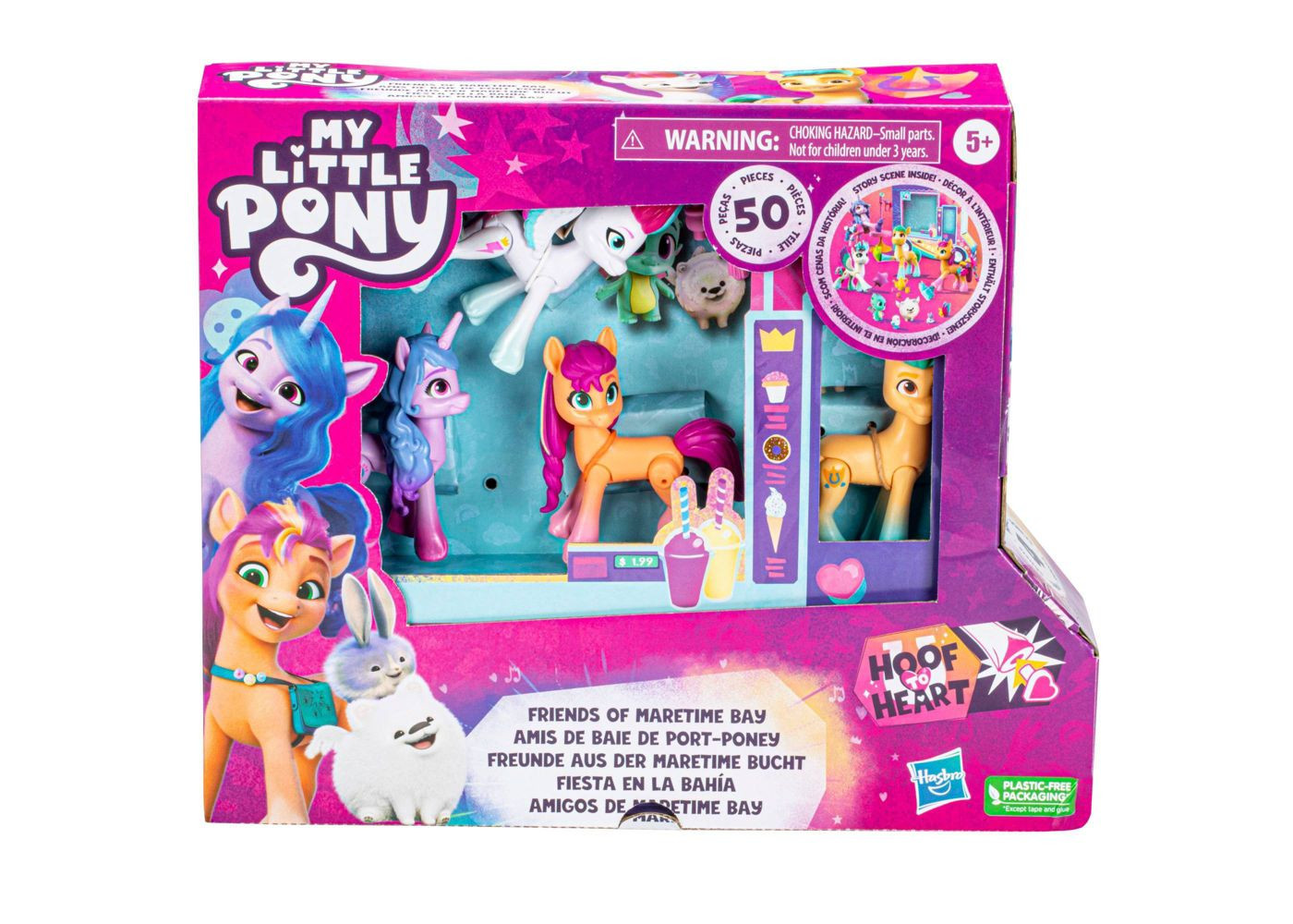 Набір 4 Поні та 50 аксесуарів My Little Pony Friends of Maretime Bay Hasbro F3865