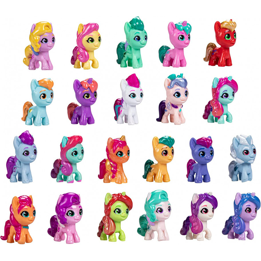 Набір з 22 Фігурок Моя Маленька Поні My Little Pony Mini World Magic Hasbro F6113