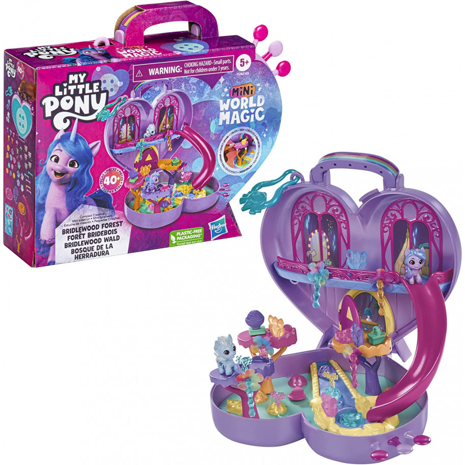 Набор Моя Маленькая Пони 40 аксессуаров My Little Pony Mini World Hasbro F5246