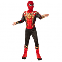 Детский Костюм Человек-Паук со световыми эффектами 4-6 лет Classic Child Costume Iron Spider Man No Way Home R