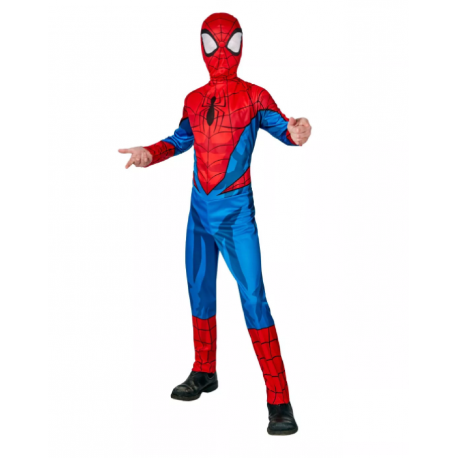 Детский Костюм с Маской Человек Паук 4-6 лет Marvel Costume Spiderman Rubies 702768