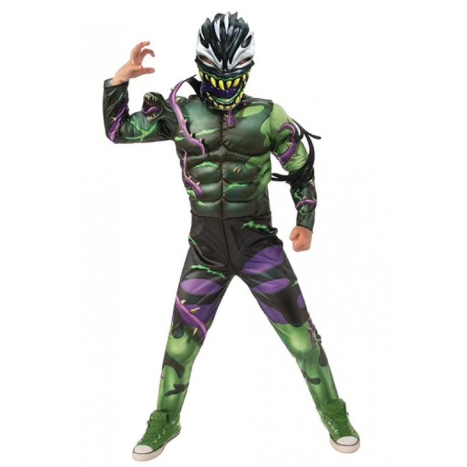 Детский Костюм Веномезированый Халк с Маской 4-6 лет Marvel Costume Venomized Hulk Rubie's 702277