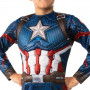 Детский Костюм с Маской Капитан Америка 5-7 лет Marvel Costume Captain America Rubies 700810M