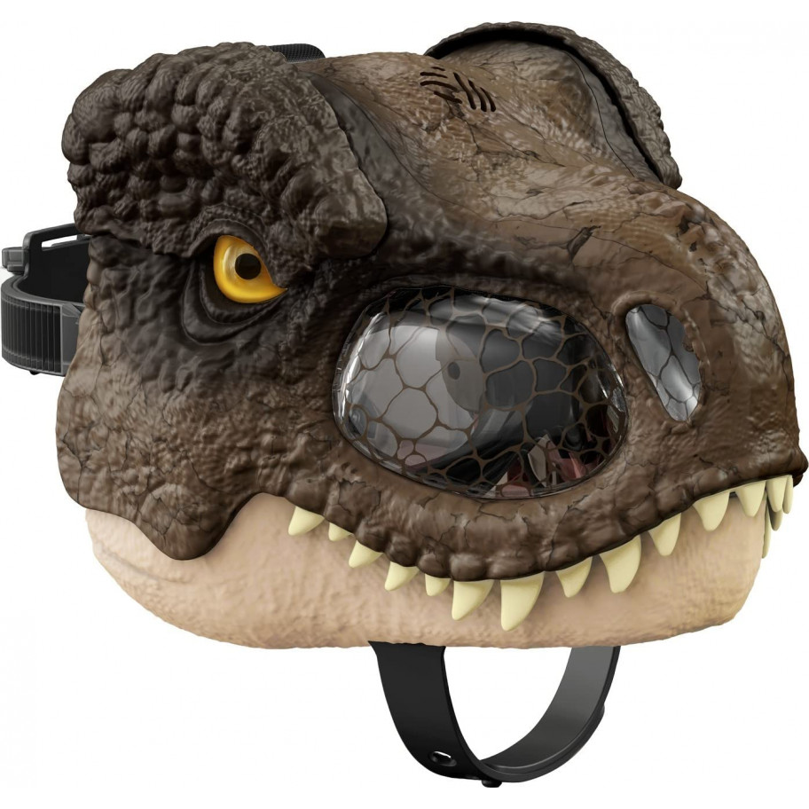 Маска Динозавра Тираннозавр Рекс звук и движимая челюсть Jurassic World Mask Tyrannosaurus Rex Mattel GYW85