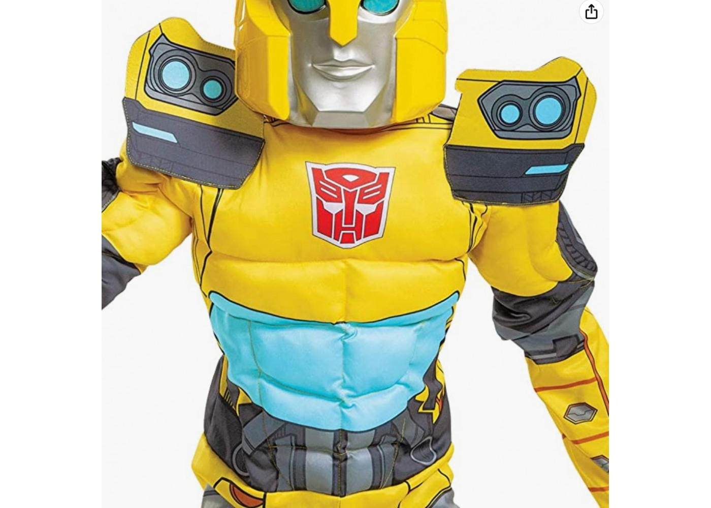 Костюм Трансформер Бамблби Рост 127 - 136 см с маской Transformers Bumble Costume 10492M