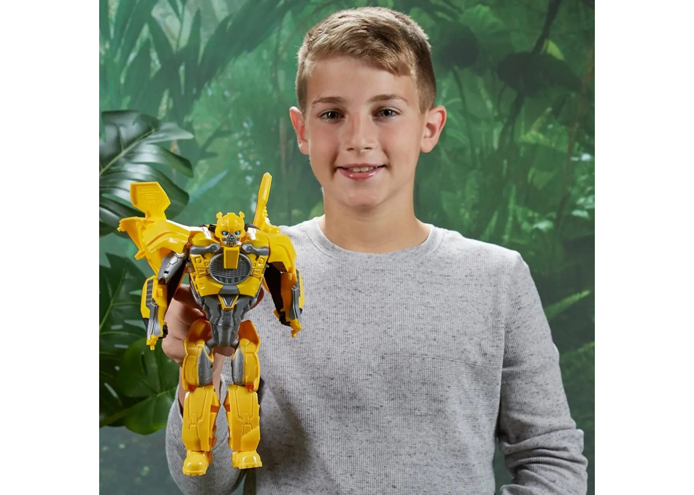Маска (без 2х деталей) Трансформер Бамблби 2 в 1 Восхождение Звероботов Transformers Bumblebee Hasbro BF4649
