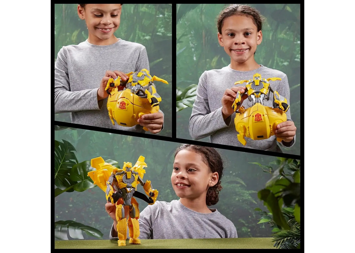 Маска (без 2х деталей) Трансформер Бамблби 2 в 1 Восхождение Звероботов Transformers Bumblebee Hasbro BF4649