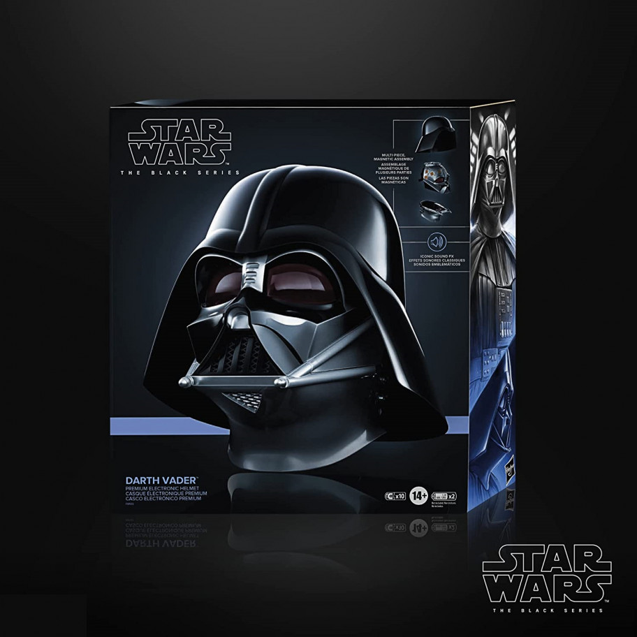 Шлем Дарта Вейдера Электронный Премиум Star Wars Darth Vader Premium Electronic Helmet Hasbro F8103