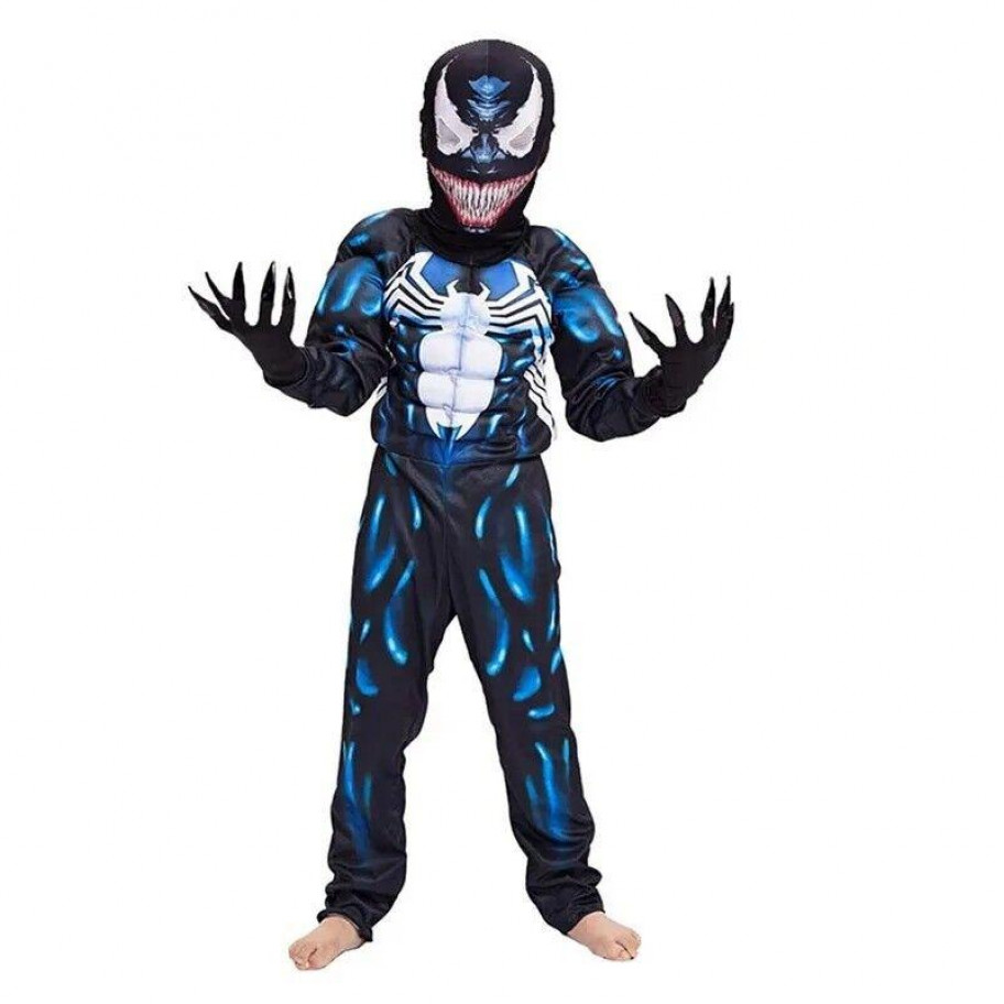 Дитячий Костюм Веном з М'язами 4-6 років зріст 125-135 см Марвел Costume Venom Spider-Man Marvel 50210S