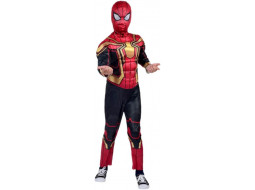 Дитячий Костюм з М'язами Людина-павук S 6-7 років Зріст 116-127 см Marvel Costume Spider-Man Jazwares S44555