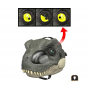 Маска Динозавр Тираннозавр Рекс с движимой челюстью звук и свет Jurassic World T-Rex Rage N Roar Mattel JGW41