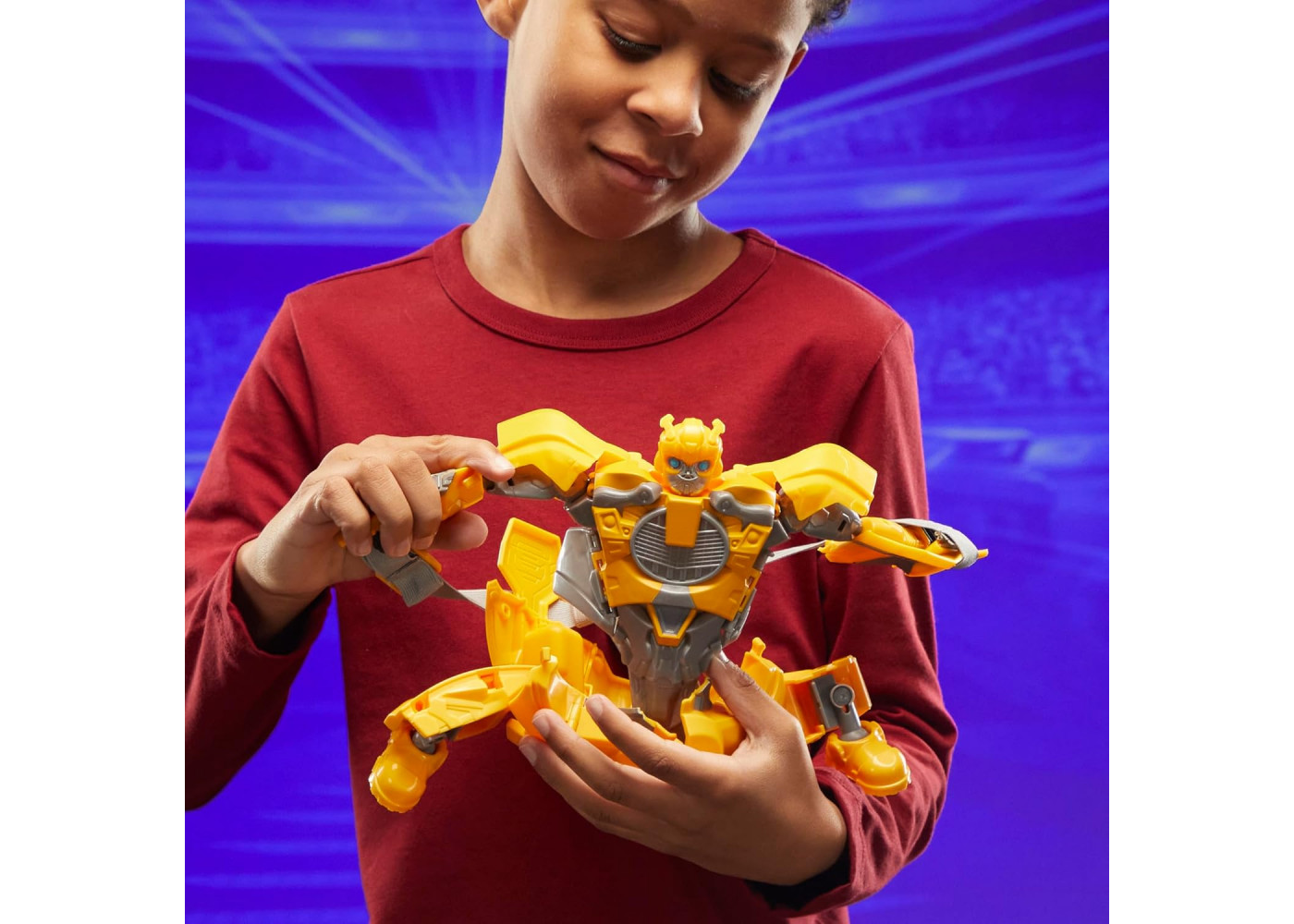 Трансформер Маска Бамблбі 2 в 1 Трансформери: Початок Transformers One 2 in 1 Bumblebee B-127 Hasbro F9181