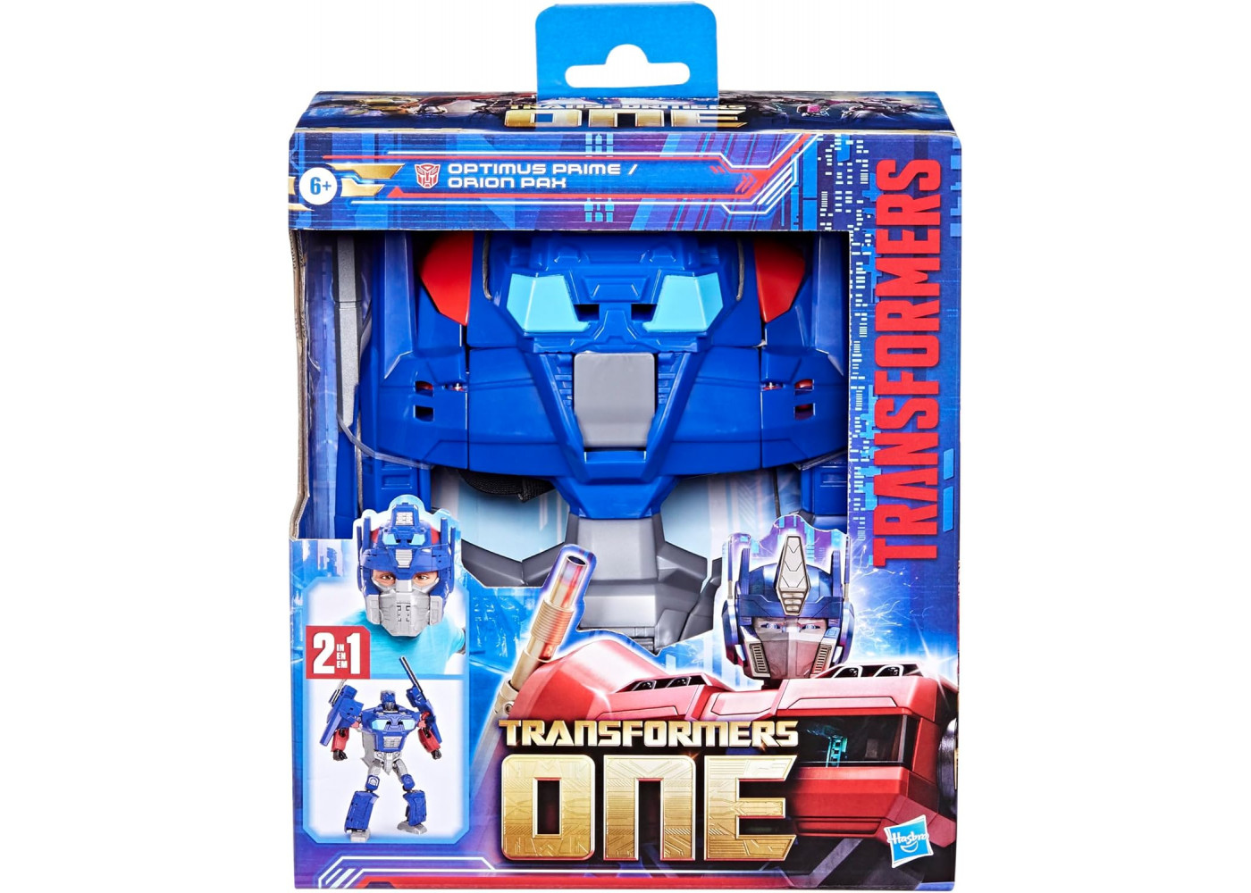 Трансформер Маска Оптимус Прайм 2 в 1 Трансформери: Початок Transformers One 2 in 1 Optimus Prime Hasbro F9182