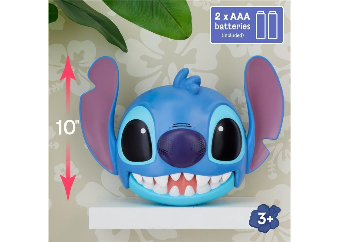 Інтерактивна Маска Стіч з Рухомою Щелепою 25 Звуків та Фраз Disney Stitch Talking Mask Just Play 46114