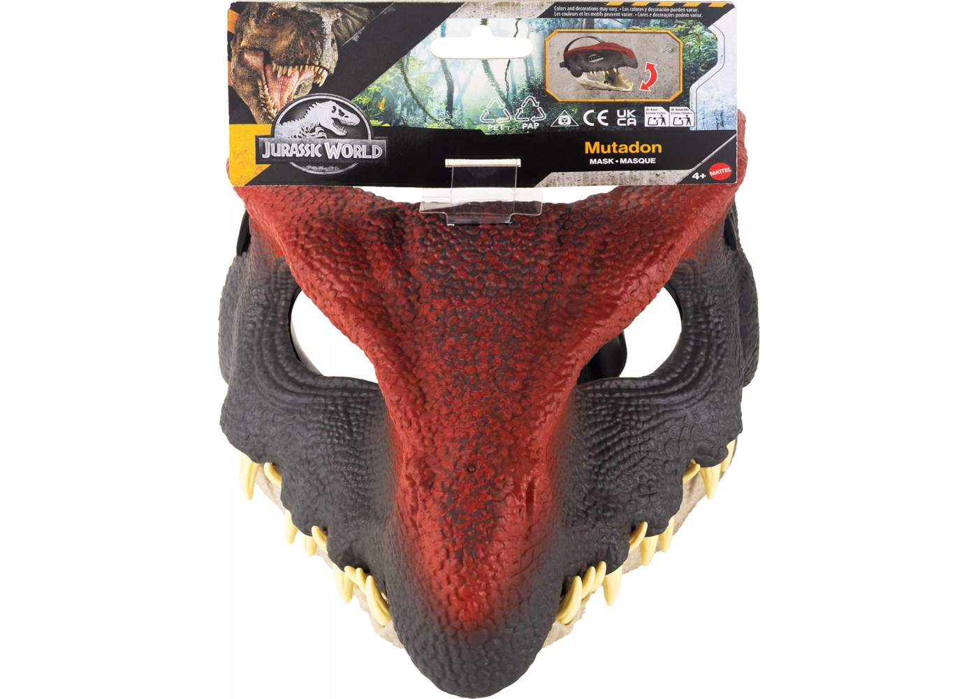 Маска Динозавр Мутадон з рухомою щелепою Jurassic World Mutadon Mask Mattel JKM95