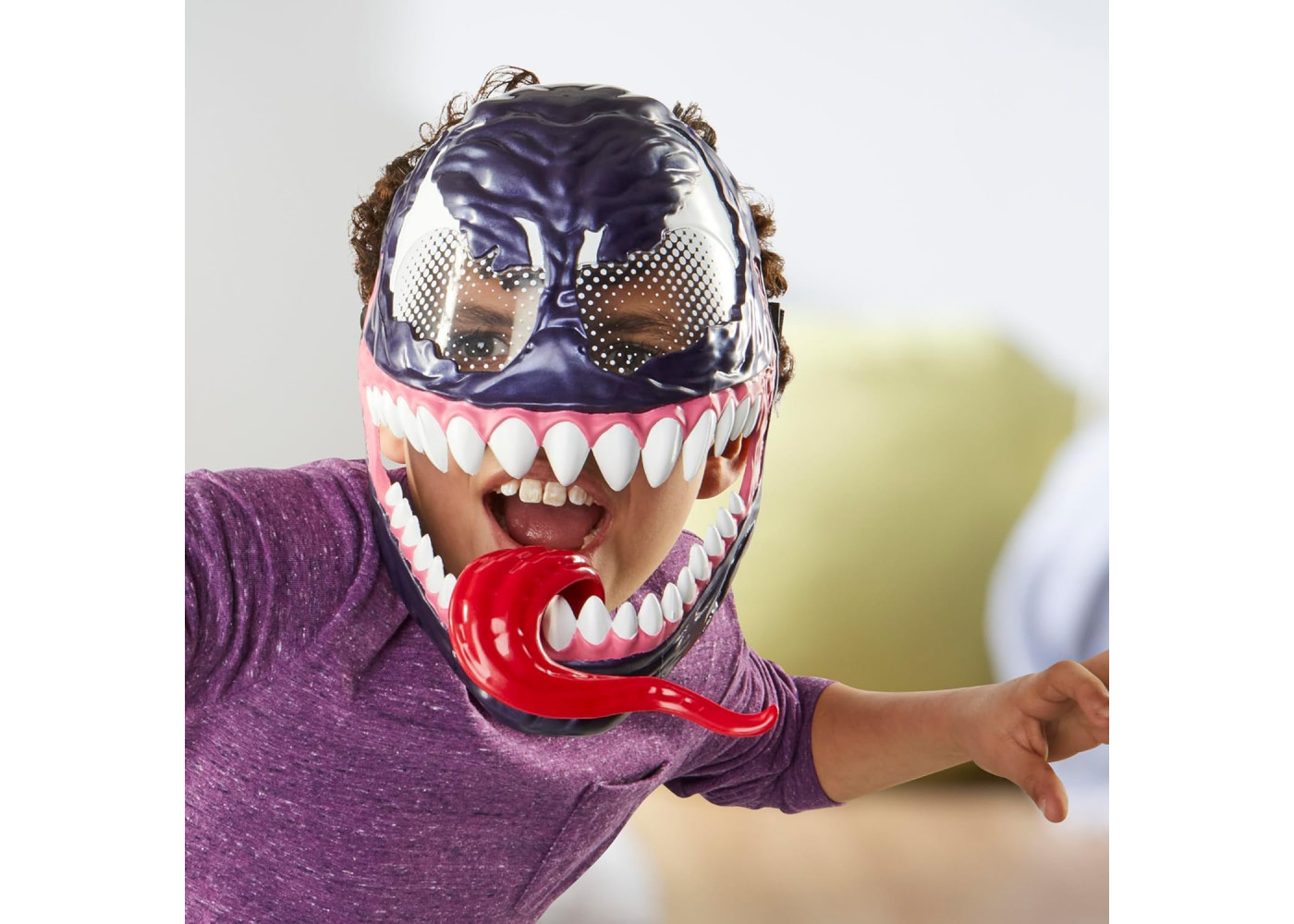 Маска Веном с языком Человек-Паук Marvel Spider-Man VenomVersus Venom Hasbro G0729