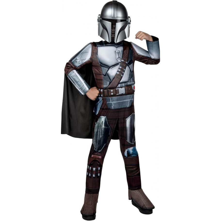 Костюм Мандалорця з Маскою та Накидкою 8-10 років 127-136 см М Star Wars The Mandalorian Jazwares 45856