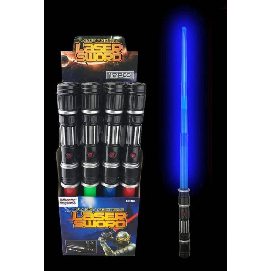 Световой Меч Звездные Войны Синий световые и звуковые эффекты Star Wars Electronic Lightsaber Liberty Imports 8108-1B