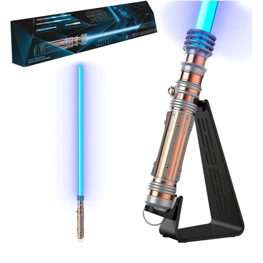 Элитный Световой Меч Леи Органы Звук и Свет Звездные Войны Leia Organa Force FX Elite Lightsaber Hasbro F3904