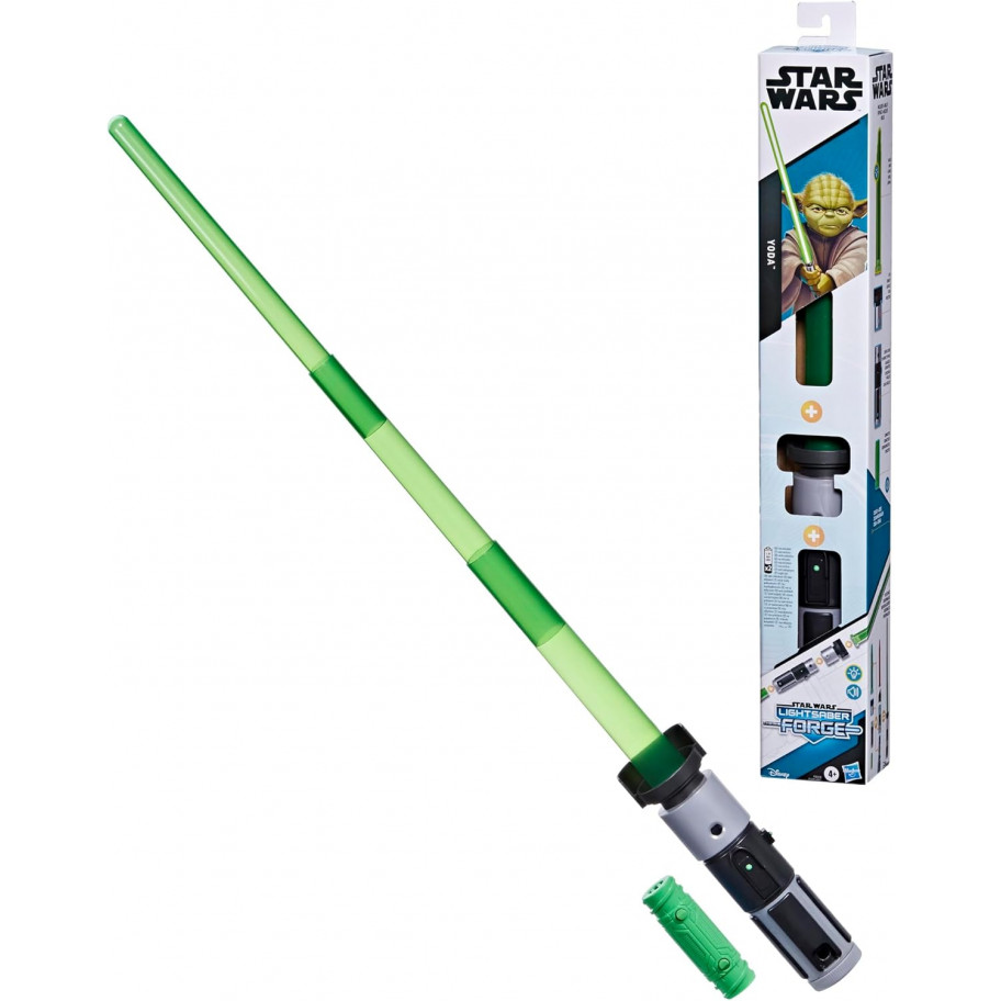 Світловий Меч Майстра Йоди звук та світло STAR WARS Electronic Lightsaber Forge Yoda Hasbro F8323