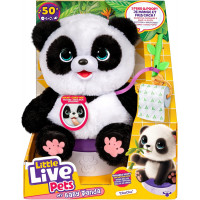 Інтерактивна Іграшка Бебі Панда ЧуЧу Літл Лайв Петс 50 Звуків Little Live Pets My Baby Panda Moose Toys 26676