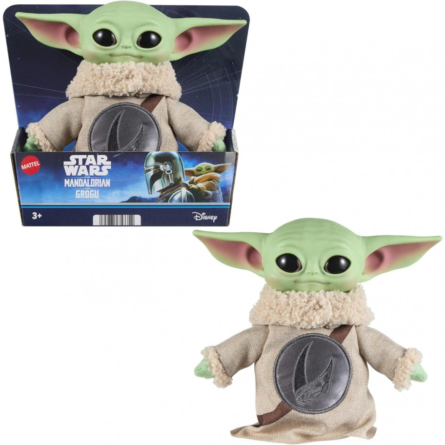 Малюк Йода 28 см Зоряні Війни Мандалорець та Грогу Star Wars Mandalorian and Grogu Mattel JKN43