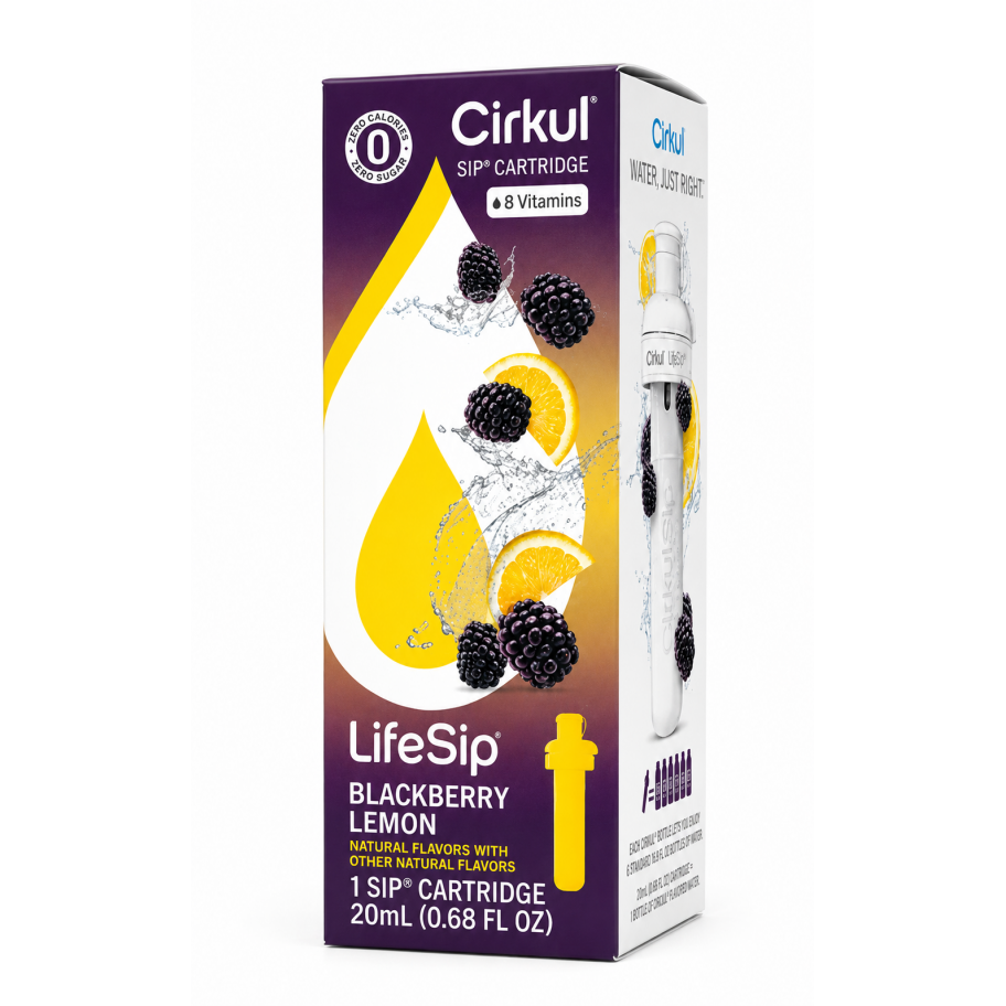 Картридж Cirkul LifeSip зі Смаком Ожина-Лимон 1 шт Blackberry Lemon Flavor Cartridge 41075-18