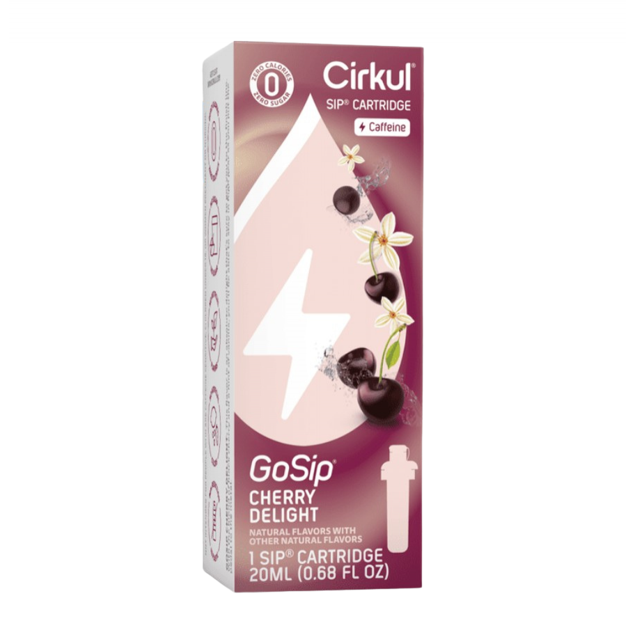 Картридж Cirkul GoSip зі Смаком Вишнева Насолода 1 шт Cherry Delight Flavor Caffeine Cartridge 41086-14