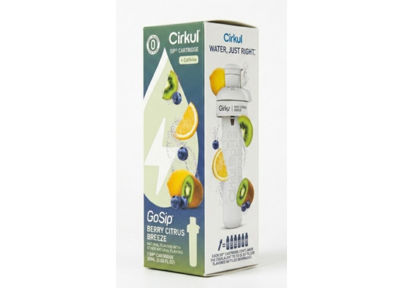 Картридж Cirkul GoSip зі Смаком Ягідно Цитрусовий Бриз 1 шт Berry Citrus Breeze Flavor Cartridge 41086-15