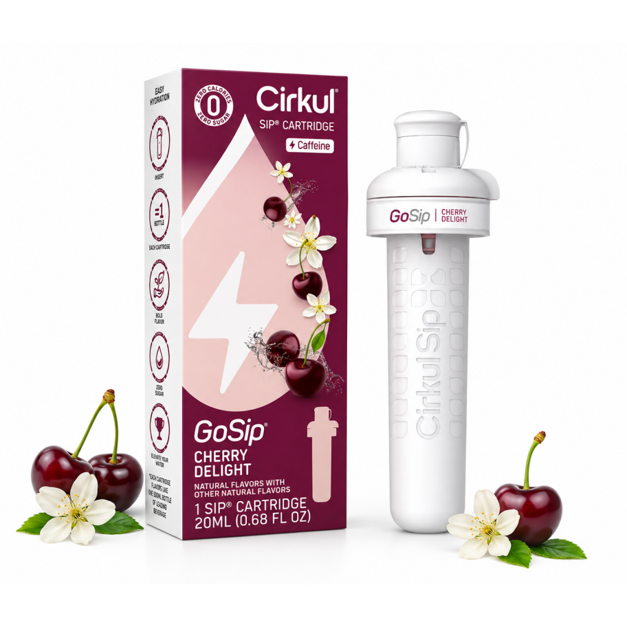Картридж Cirkul GoSip зі Смаком Вишнева Насолода 1 шт Cherry Delight Flavor Caffeine Cartridge 41328-1