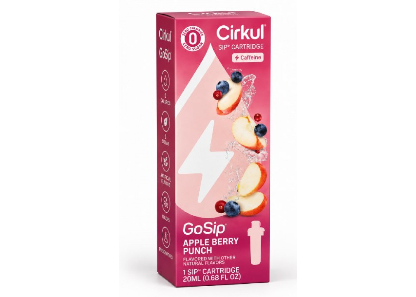 Картридж Cirkul GoSip зі Смаком Ягідно Цитрусовий Бриз 1 шт Berry Citrus Breeze Flavor Cartridge 41086-16