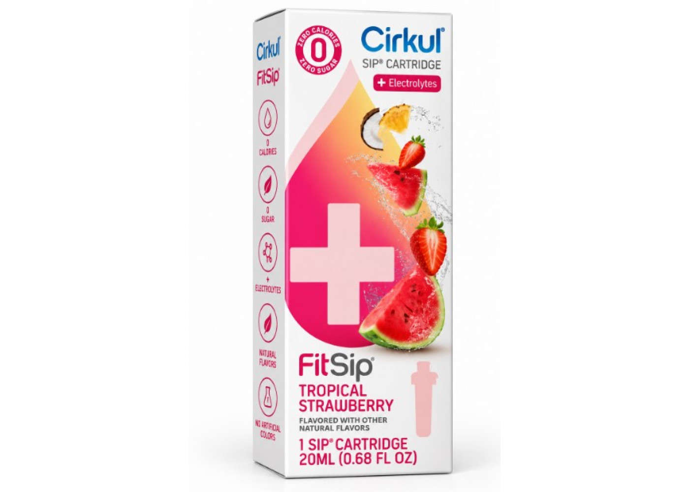 Картридж Cirkul FitSip зі Смаком Тропічна Полуниця 1 шт Tropical Strawberry Flavor Cartridge 41085-14