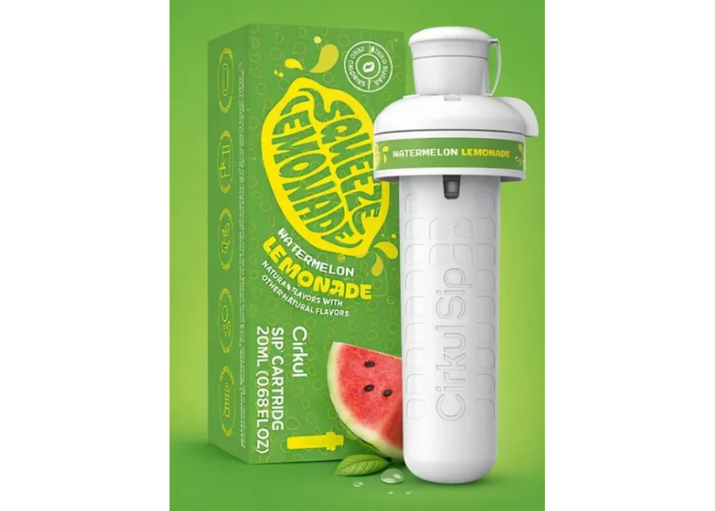 Картридж Cirkul зі Смаком Лимонад Кавуна Squeeze Watermelon Lemonade Flavor Cartridge Cirkul 41088-8