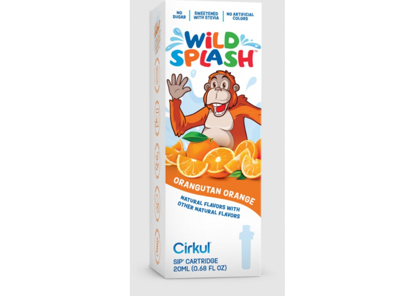 Картридж Cirkul со Вкусом Апельсин Орунгутан 1 шт Wild Splash Orangutan Orange Flavor Cartridge Cirkul 41070-6
