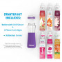 Набір Пляшка Cirkul 650 мл з Чохлом та 6 Картриджів Water Bottle Starter with 6 Flavor Cartridges 20388P