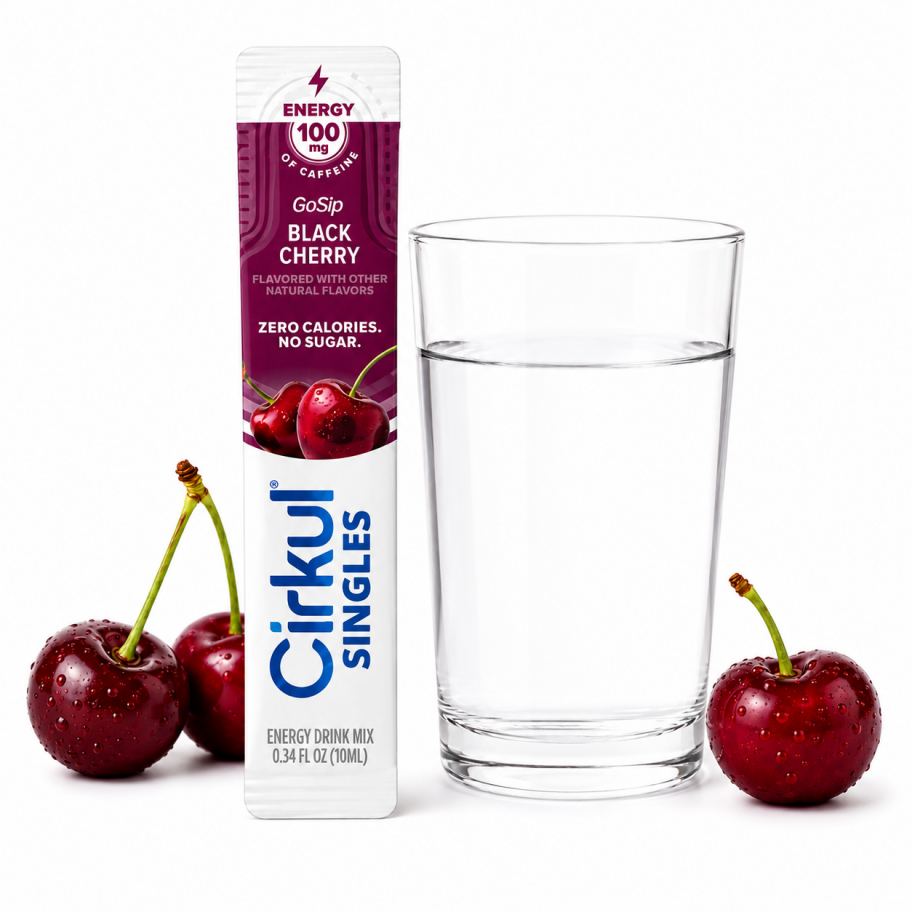 Стик Cirkul со Вкусом Черной Вишни 1 шт GoSip Singles Black Cherry Flavor Energy Cirkul 41494-2