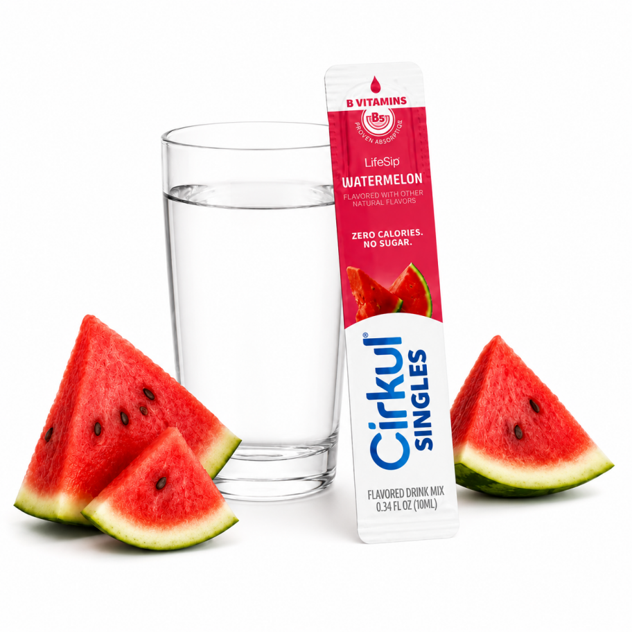 Стик Cirkul со Вкусом Арбуза 1 шт LifeSip Watermelon Flavor Singles with B Vitamins Cirkul 41492-4