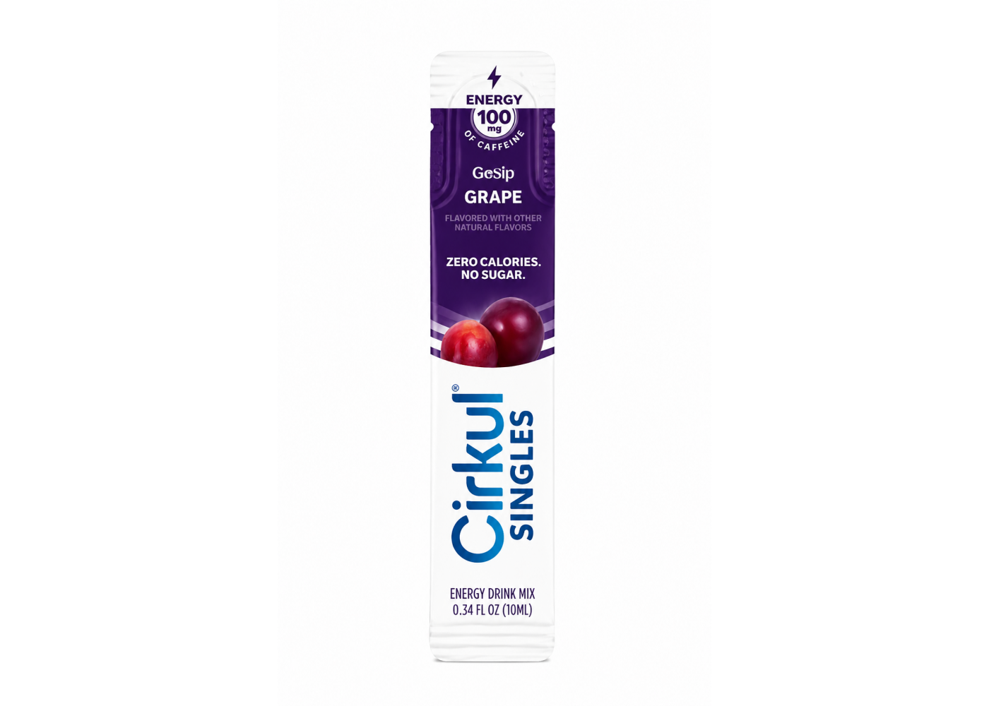 Стик Cirkul со Вкусом Винограда 1 шт GoSip Singles Grape Flavor Energy Cirkul 41494-4