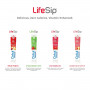 Стики Cirkul 24 шт (Пунш, Клубника-Киви, Яблоко, Арбуз) LifeSip Flavor Singles with B Vitamins Cirkul 41492