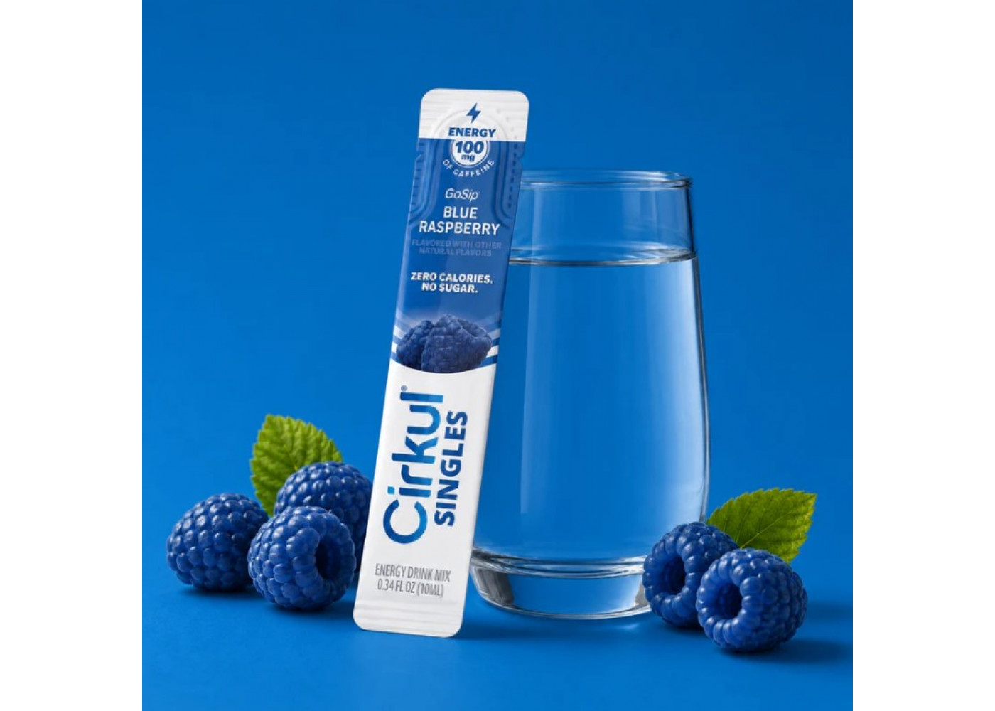 Стик Cirkul со Вкусом Голубой Малины 1 шт GoSip Singles Blue Raspberry Flavor Energy Cirkul 41494-1