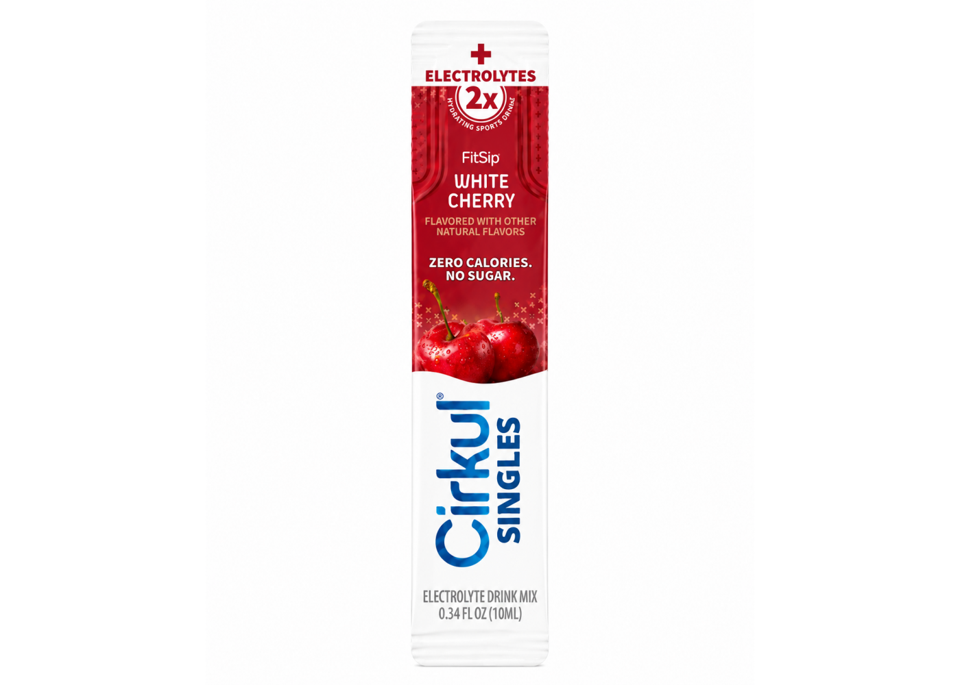 Стик Cirkul со Вкусом Белой Черешни 1 шт FitSip White Cherry Flavor Singles Electrolyte Cirkul 41493-2