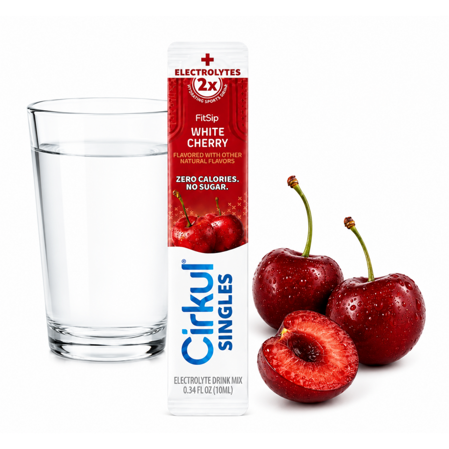 Стик Cirkul со Вкусом Белой Черешни 1 шт FitSip White Cherry Flavor Singles Electrolyte Cirkul 41493-2