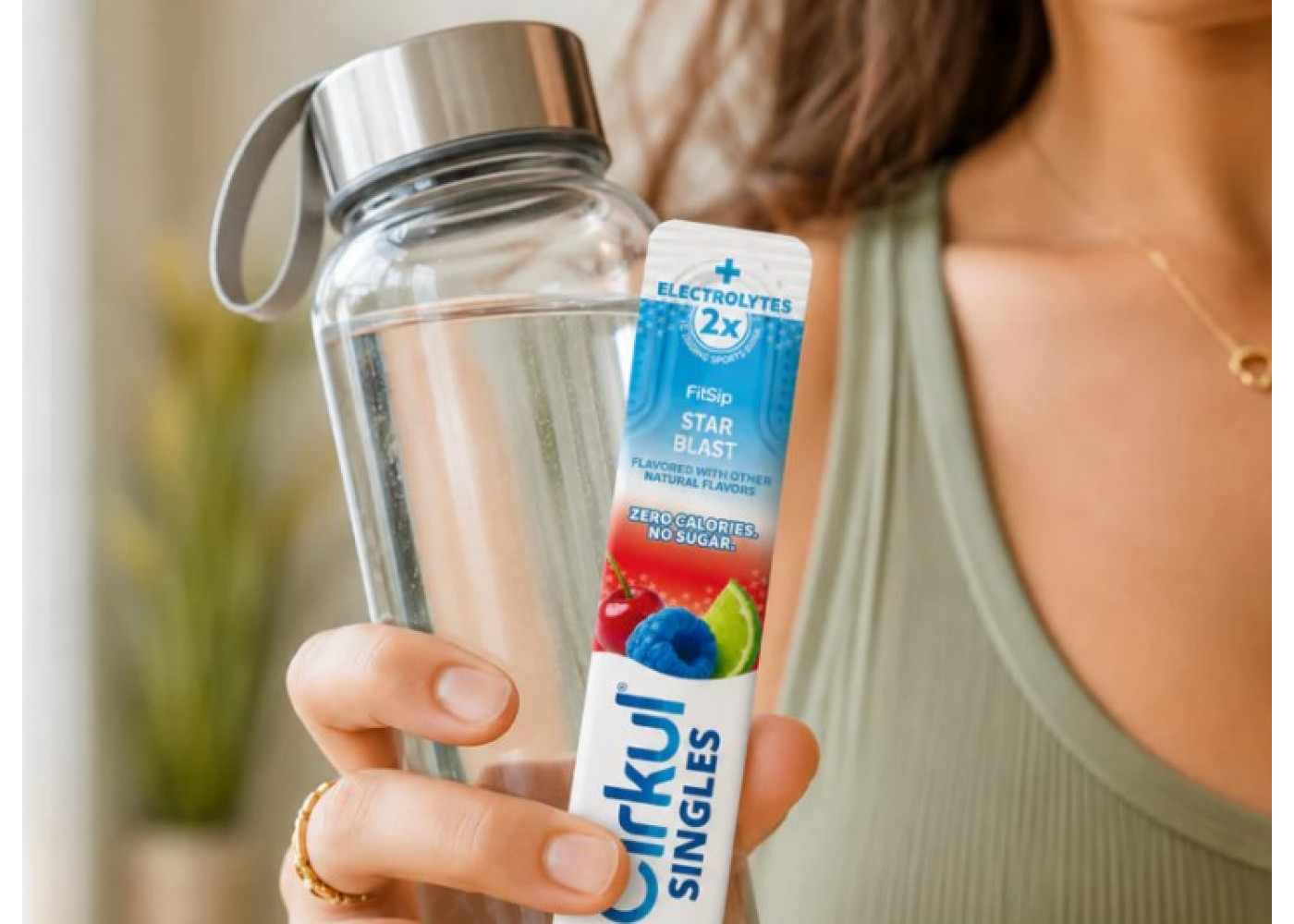 Стик Cirkul со Вкусом Малина-Вишня-Лайм 1 шт FitSip Star Blast Flavor Singles Electrolyte Cirkul 41493-3