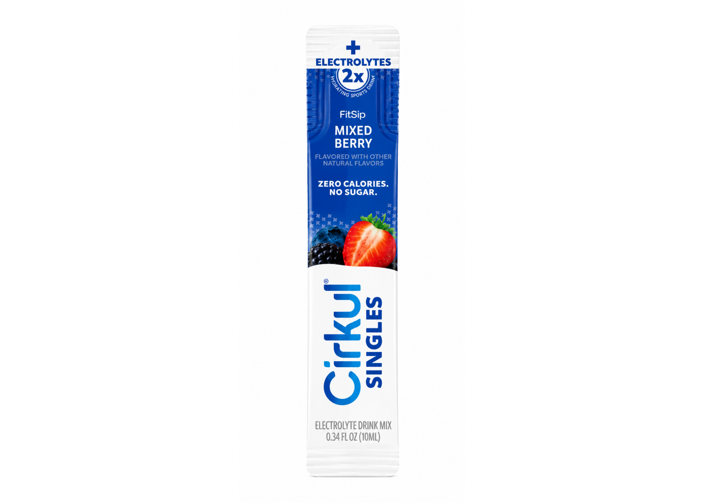 Стик Cirkul со Вкусом Ягодный Микс 1 шт FitSip Mixed Berry Flavor Singles Electrolyte Cirkul 41493-1